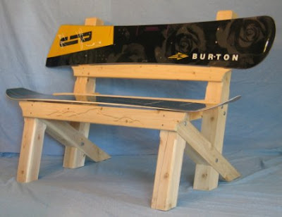 snowboard bench plans